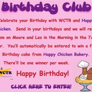 WCTR Happy Chicken Birthday Club