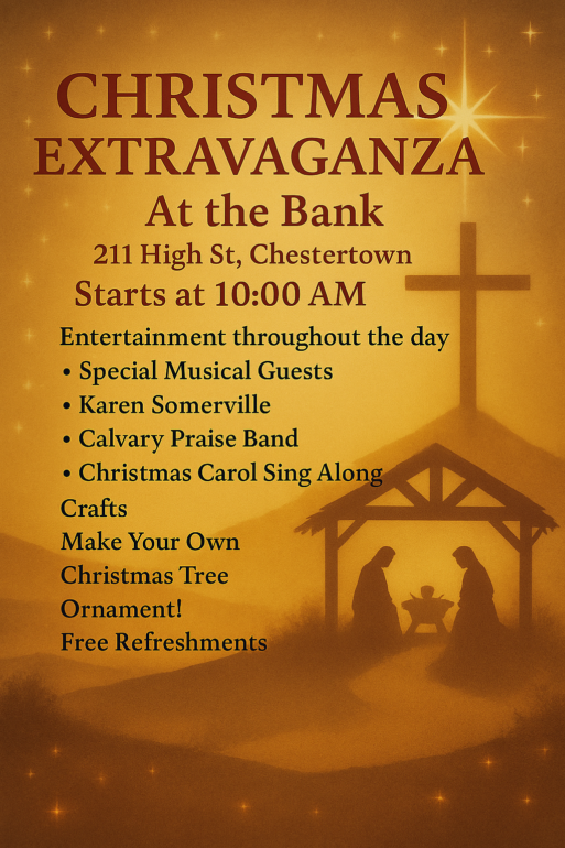 Christmas Extravaganza at The Bank
