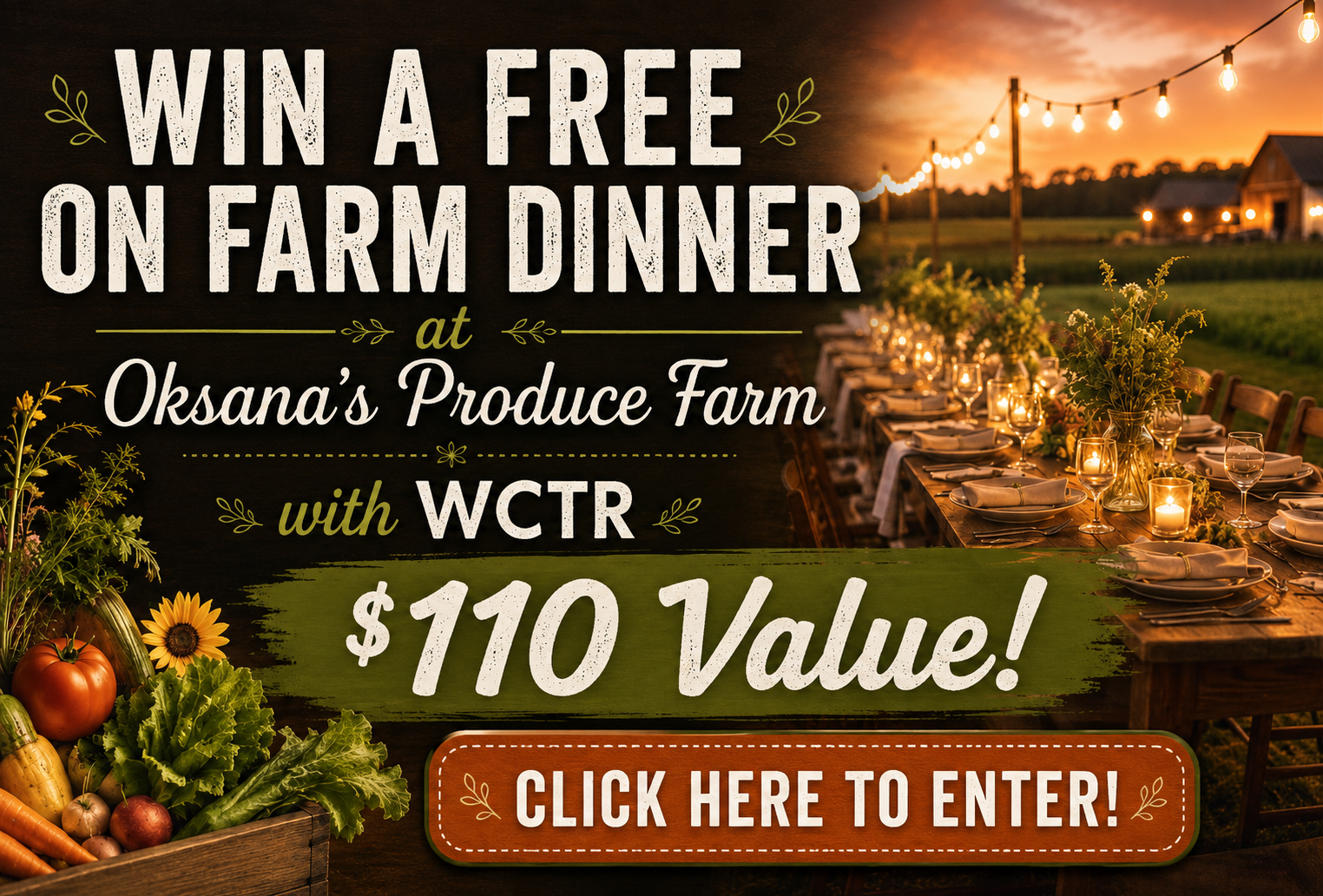 Oksana’s Produce Farm Giveaway